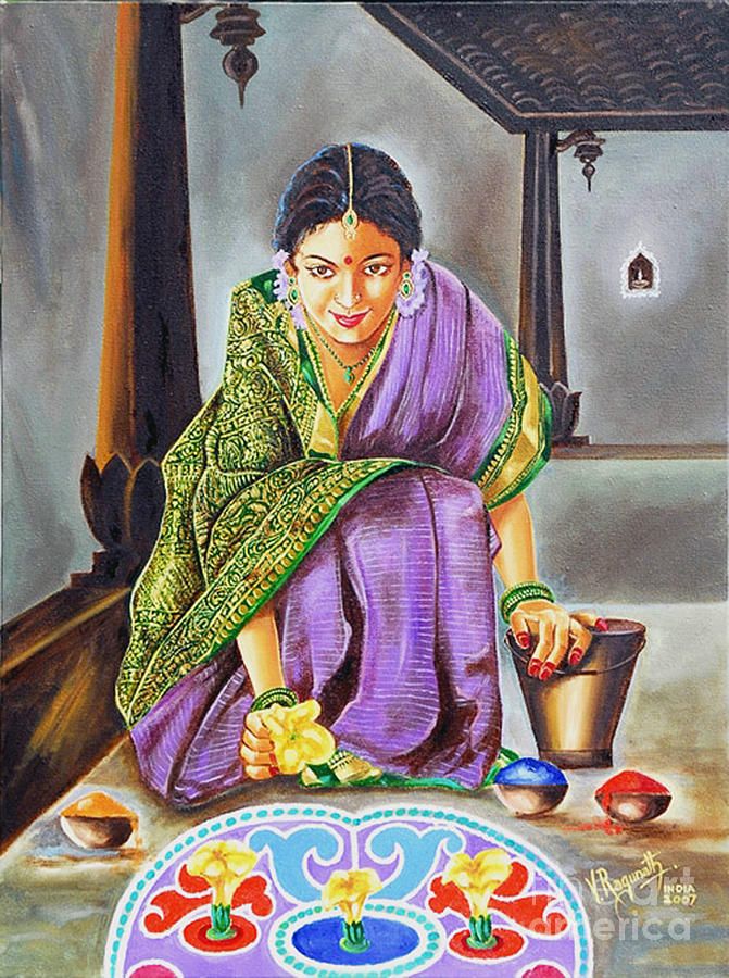 671x900 Beauty Revealed A 5000 Year Old Artistic Heritage Painting By - Heritage Painting