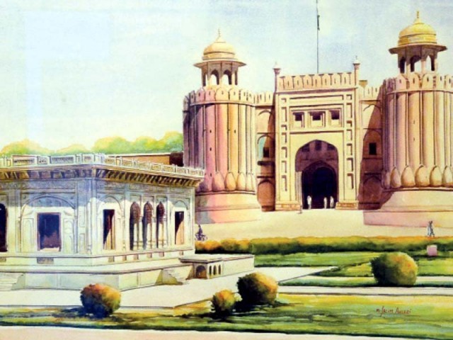 640x480 Colours Of Punjab Bringing Out Cultural Heritage The Express - Heritage Painting