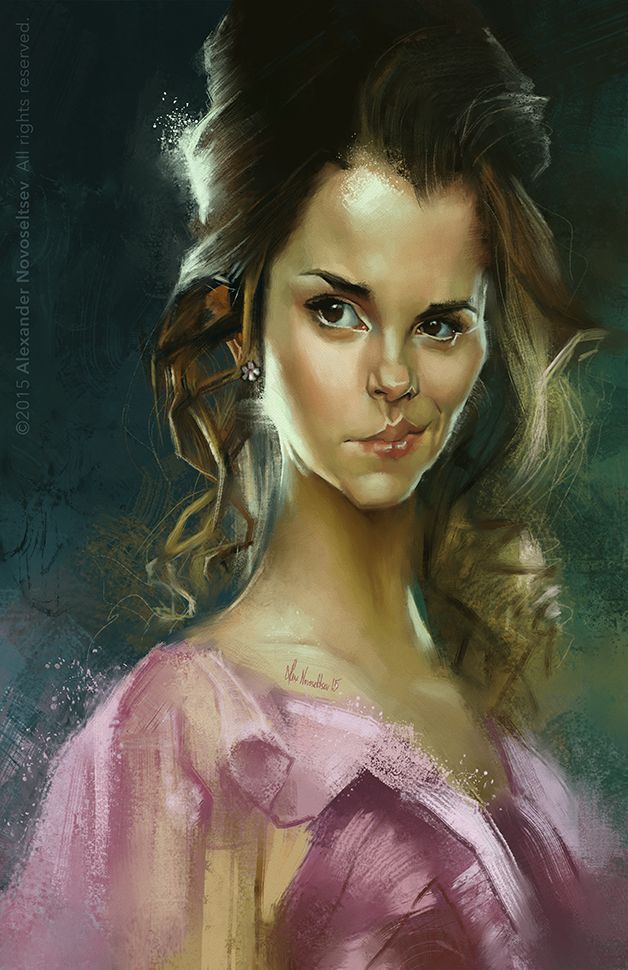 Hermione Granger Painting at PaintingValley.com | Explore collection of ...