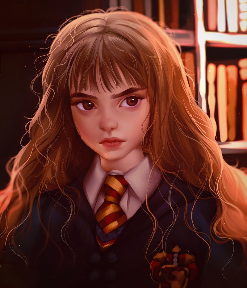 800x934 Numyumy Hermione Granger By Numyart Pretty Art - Hermione Granger Painting