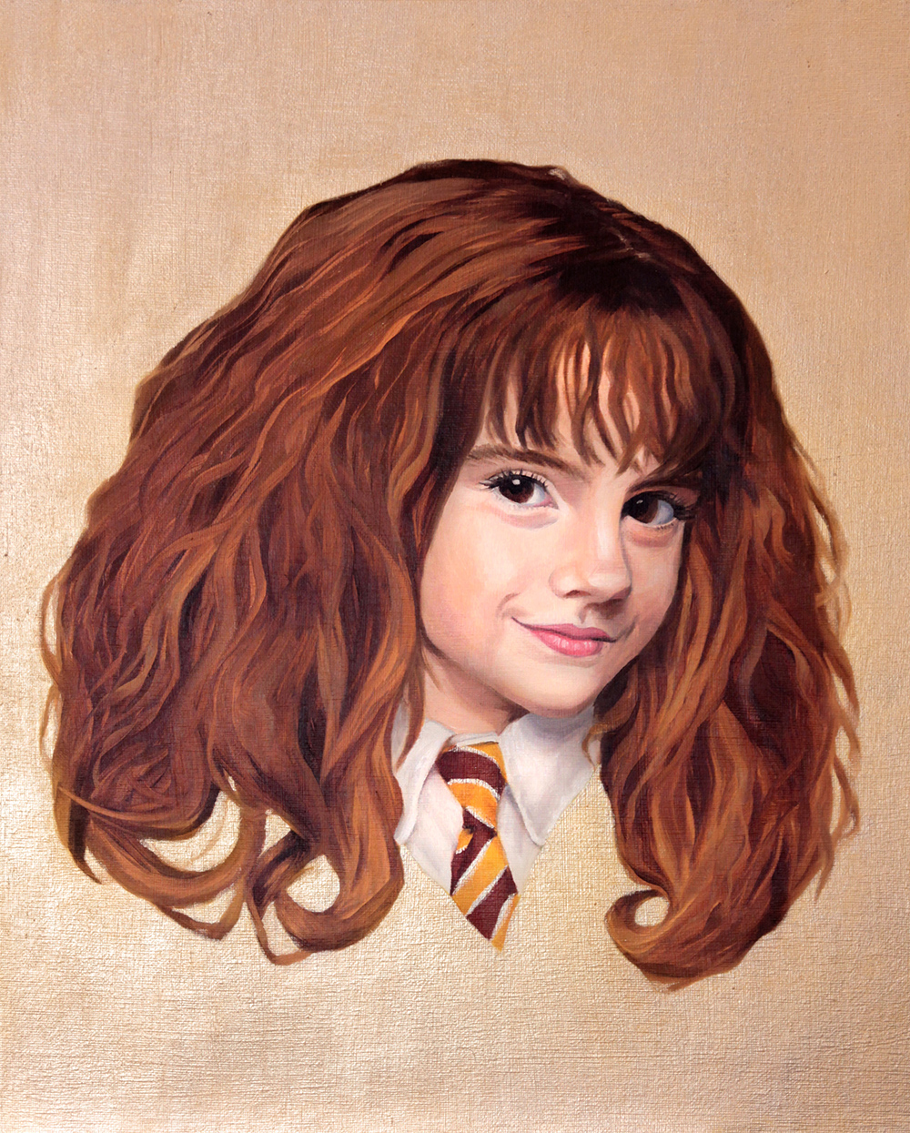 1000x1245 Paintings Shannon Li Archer - Hermione Granger Painting