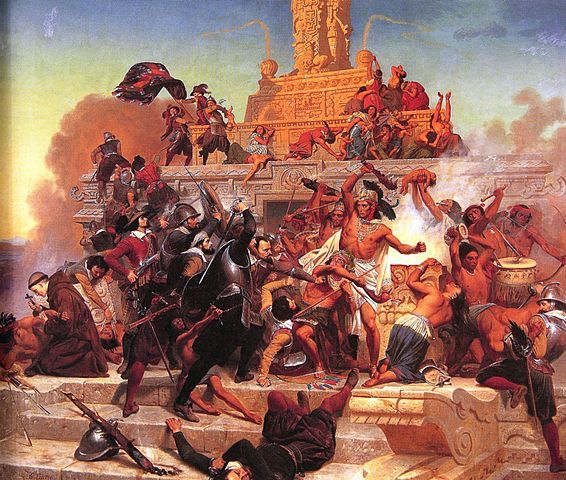 566x480 Hernan Cortes Heritage Tour Doesnt Tell Whole Story - Hernan Cortes Painting