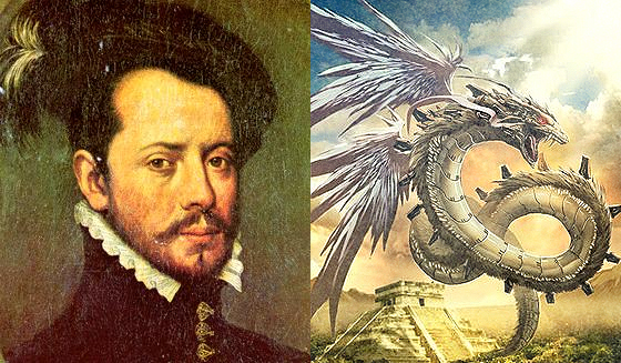 560x327 Image - Hernan Cortes Painting