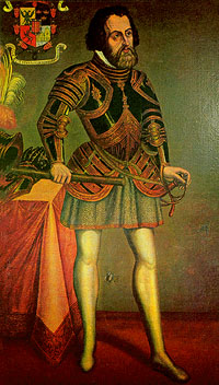 200x352 Hernan Cortes - Hernan Cortes Painting