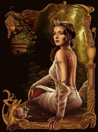 400x536 Hestia (Virgo) An Invitation To Invoke The Goddess Within - Hestia Painting