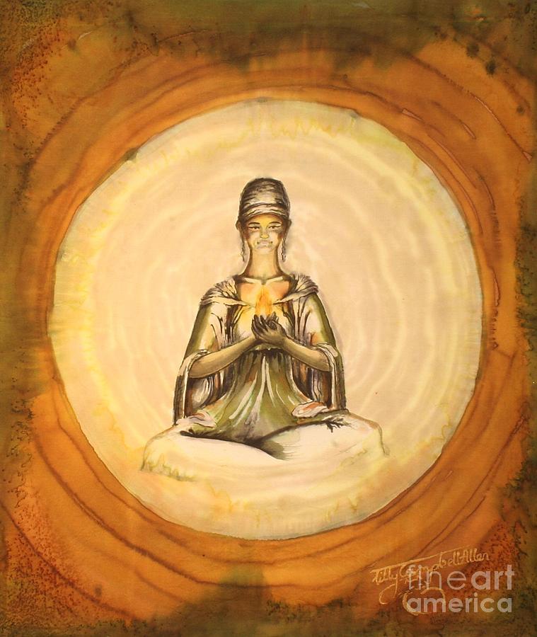 759x900 Hestia Painting By Silk Alchemy - Hestia Painting