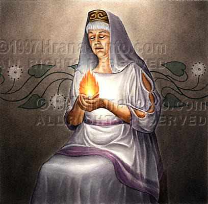 408x400 Hestia - Hestia Painting