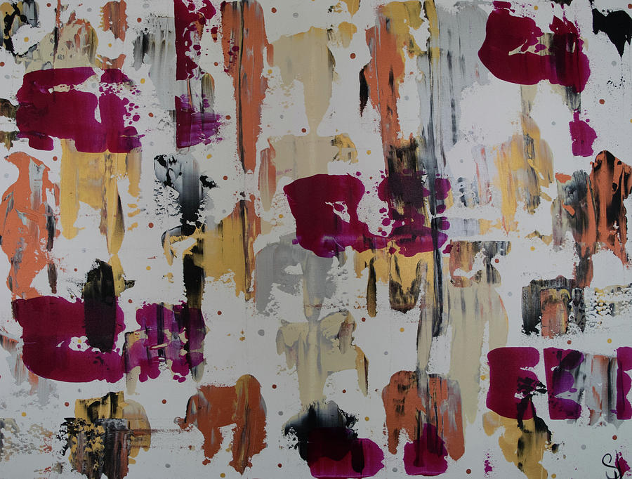 900x682 Subway Grafitti Painting By Stacy Hetrick - Hetrick Painting