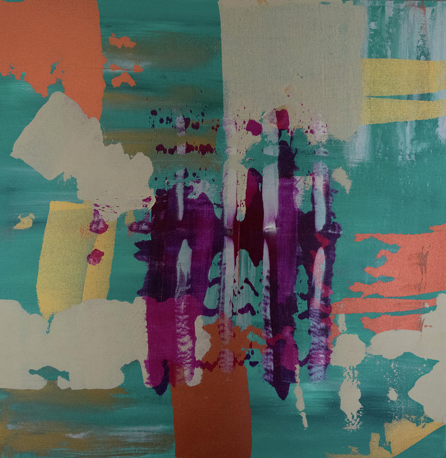 877x900 At Sea Painting By Stacy Hetrick - Hetrick Painting