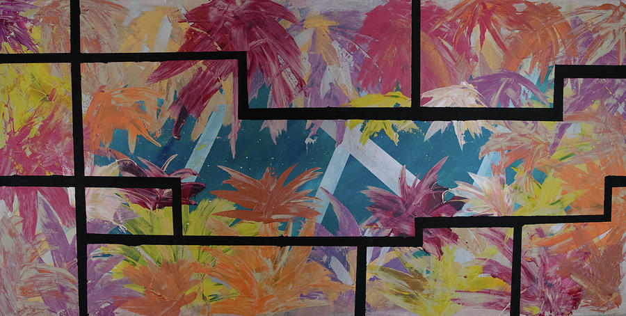 900x454 Bouquet Imagined Painting By Stacy Hetrick - Hetrick Painting