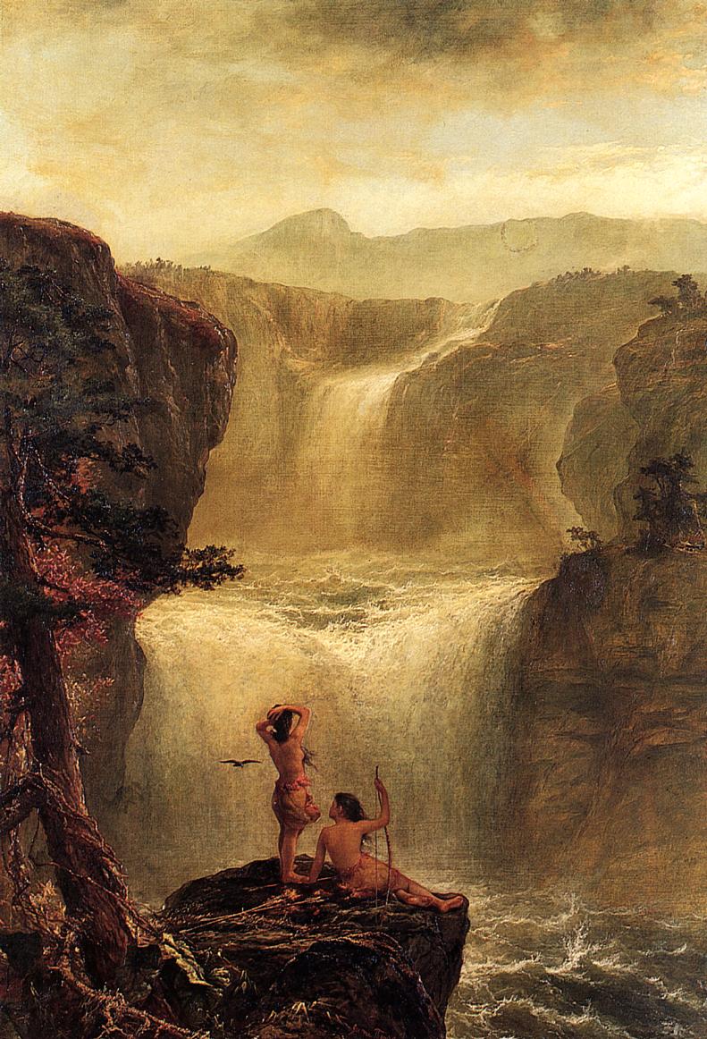 791x1162 Hiawatha And Minnehaha On Their Honeymoon Painting Jerome - Hiawatha Painting