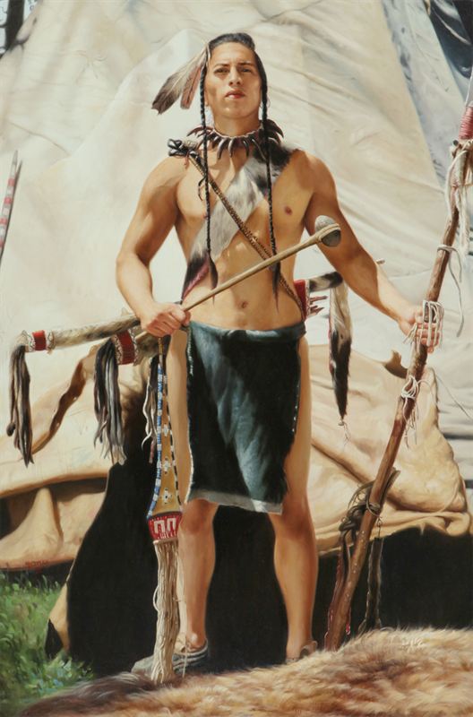 528x800 Hiawatha - Hiawatha Painting