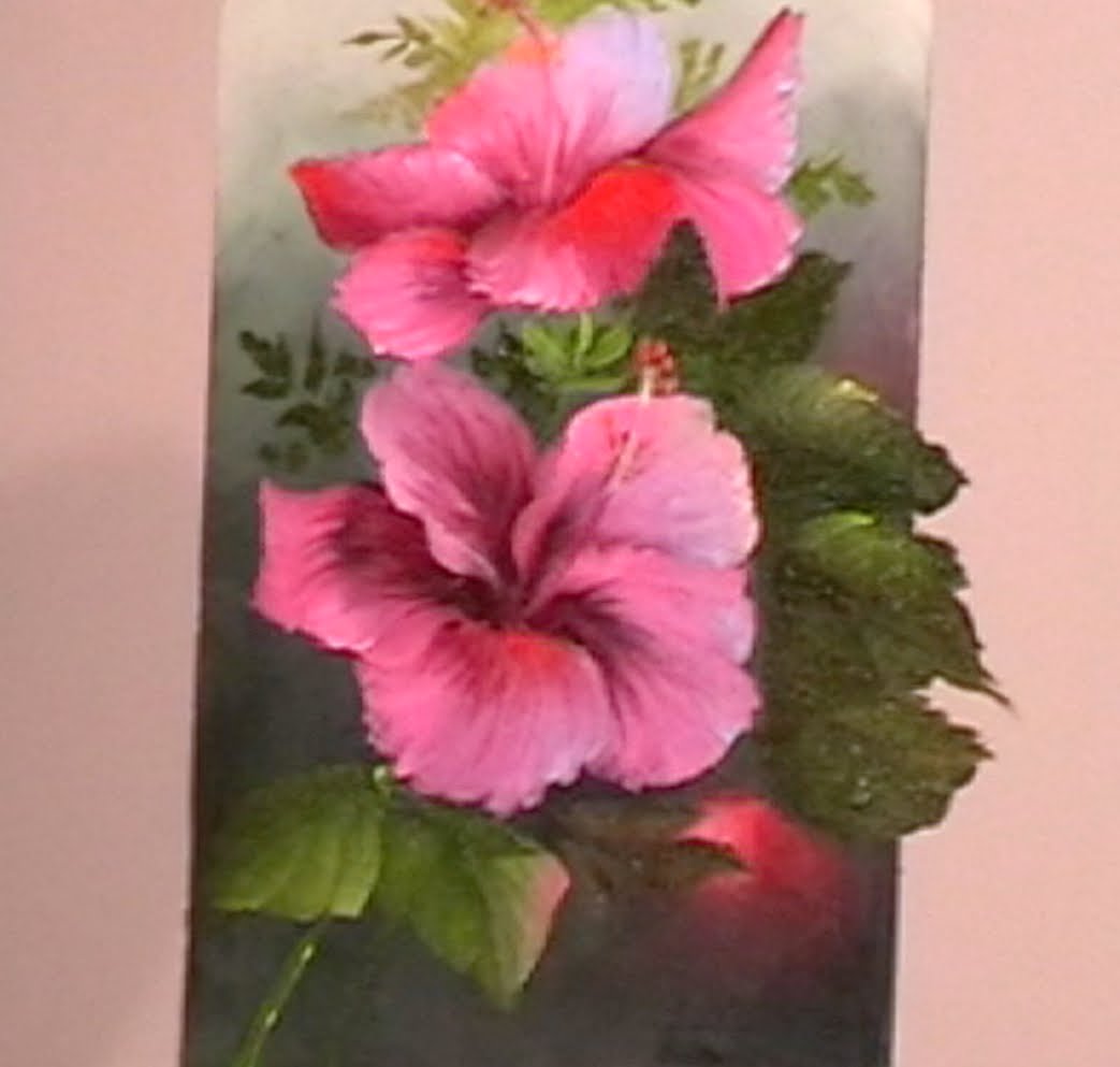 1043x993 The Beauty Of Oil Painting, Behind The Scenes, Episode 2 - Hibiscus Painting