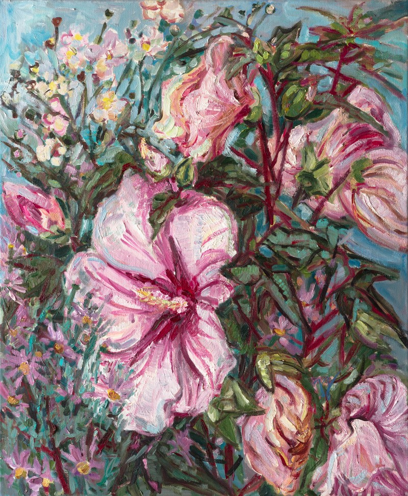 800x972 Buy Hibiscus - Hibiscus Painting