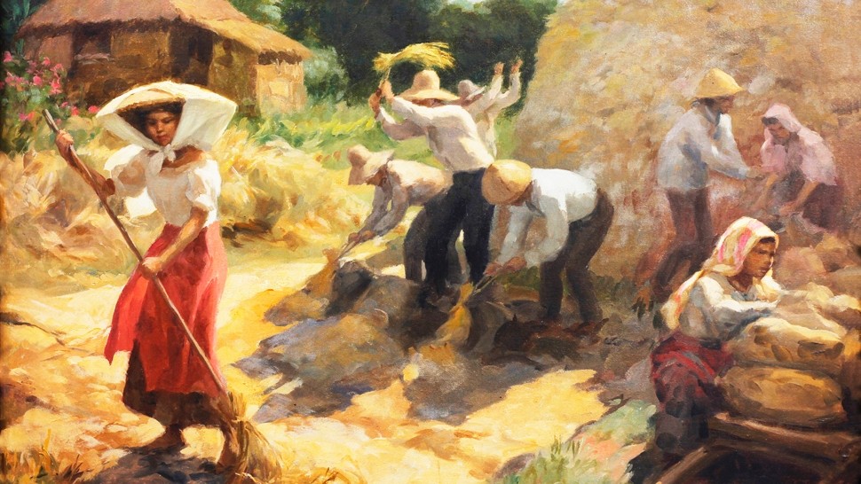970x546 Leon Gallery's Last Auction Includes Amorsolo And Ang Kiukok - Hidalgo Painting