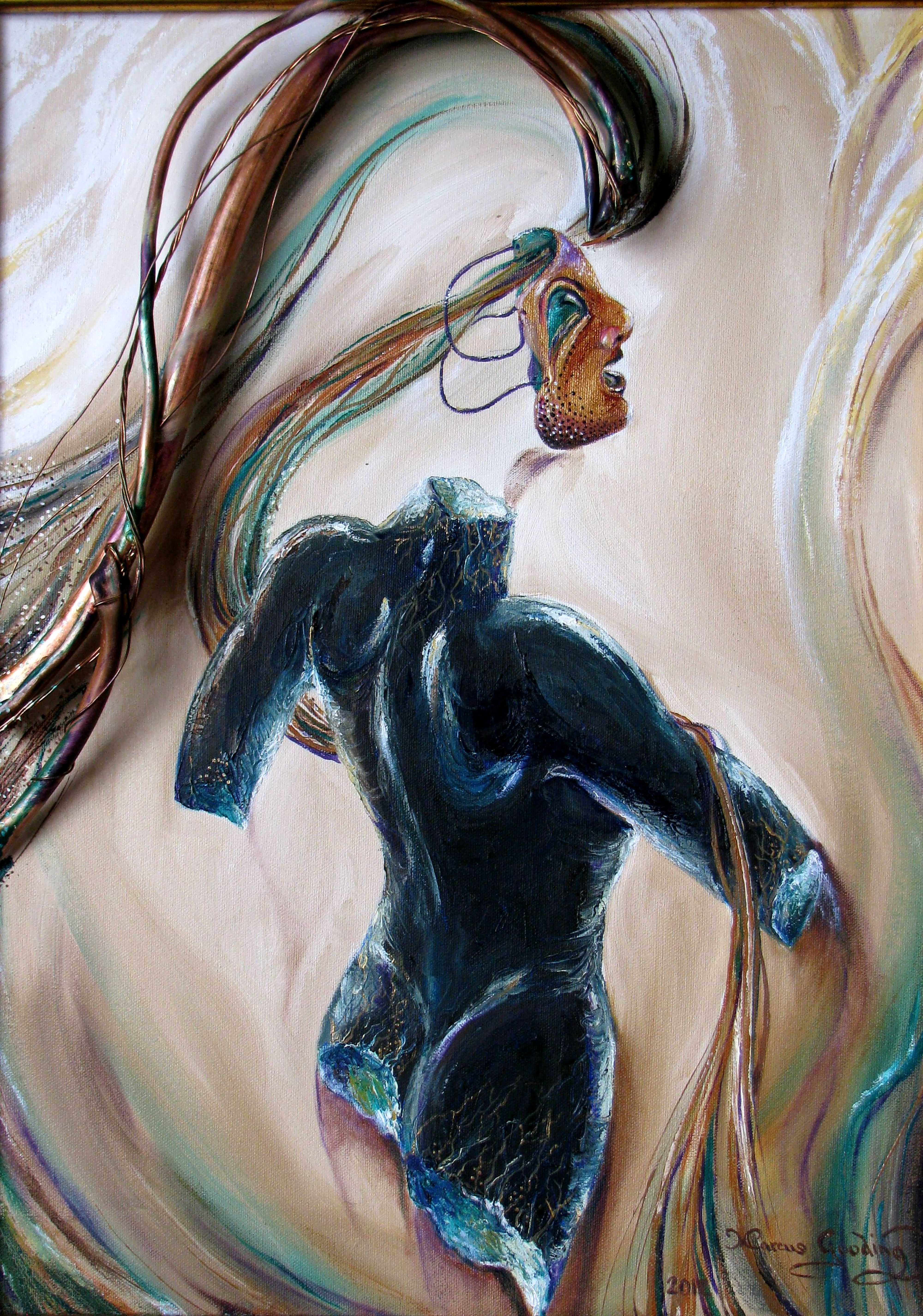 4000x5704 Marcus Gooding Artwork Hidden Memories Original Painting Oil - Hidden Painting