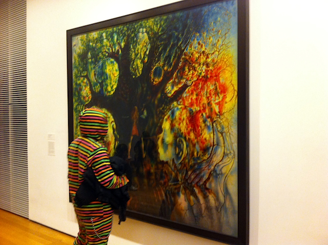 640x478 Paintings In The Interzone More From The Corridors Of Moma - Hide And Seek Painting