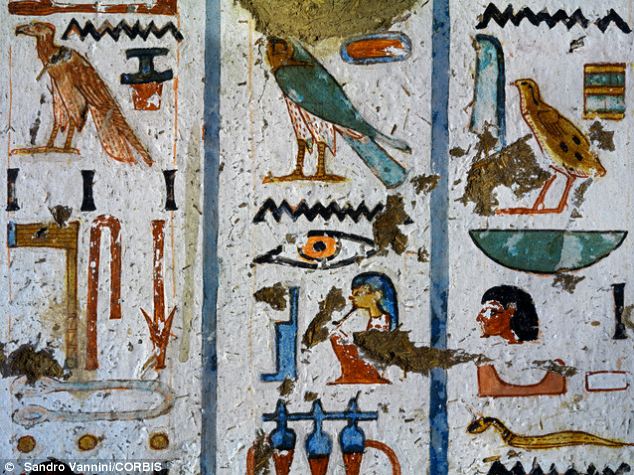 634x475 How Ancient Egypt's First Synthetic Pigment Could Be Set To Enjoy - Hieroglyphics Painting