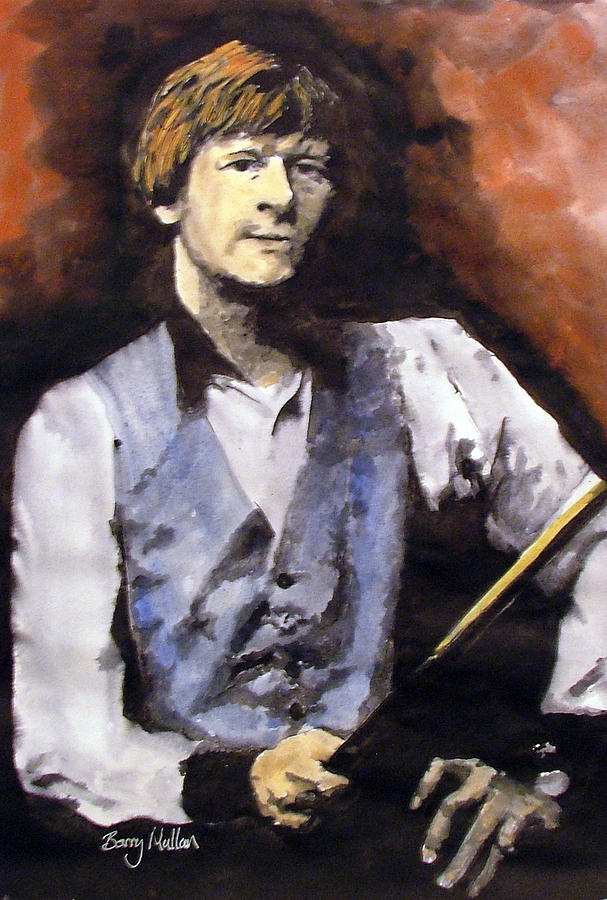 607x900 Alex Higgins Painting By Barry Mullan - Higgins Painting
