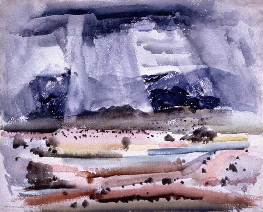 537x434 This Old Palette Biography Of Victor Higgins - Higgins Painting