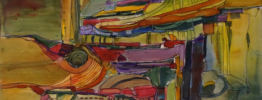 890x340 Marilyn Torchin Favors Weighty Colors, High Contrast, And Plein - High Contrast Painting