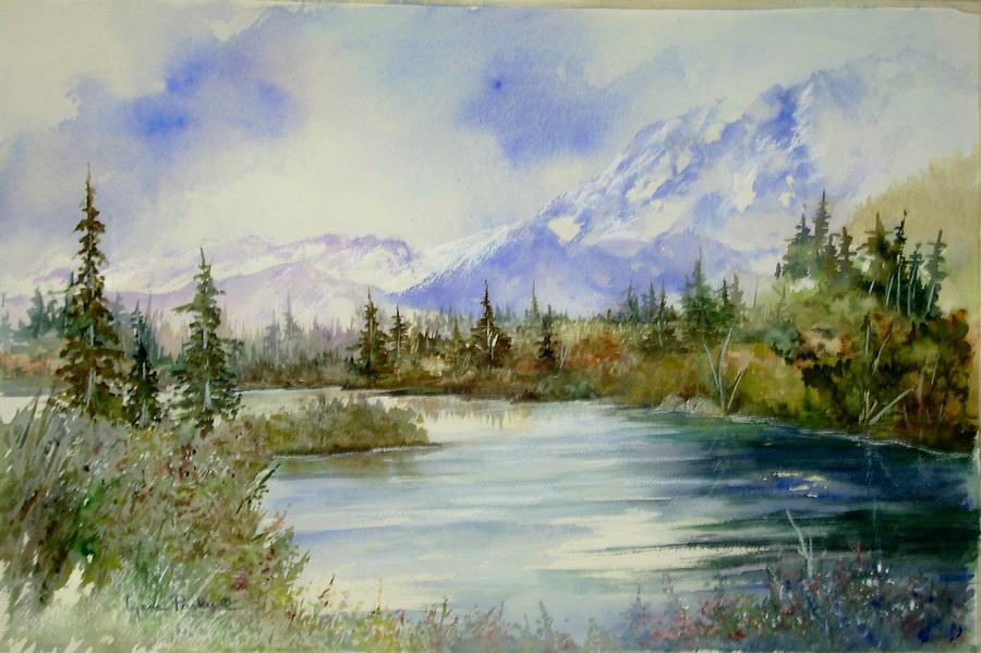 900x599 High Country Painting By Lynne Parker - High Country Painting