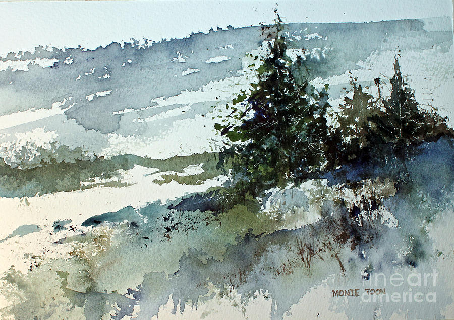 900x636 High Country Painting By Monte Toon - High Country Painting