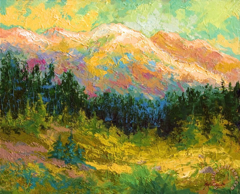 960x776 Marion Rose Summer High Country Painting - High Country Painting