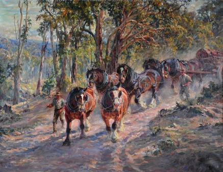 437x337 Paintings - High Country Painting