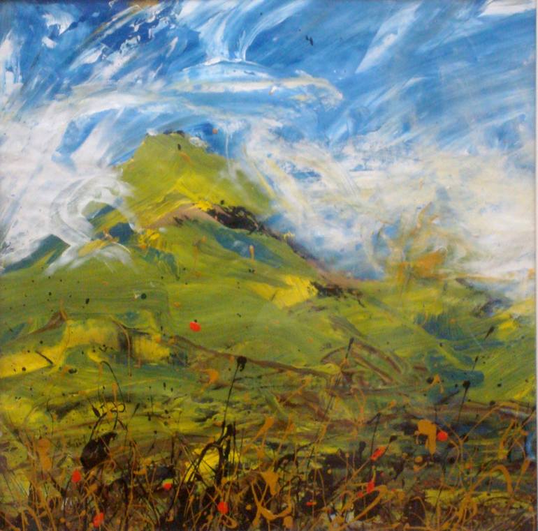 770x761 Saatchi Art High Country Painting By Jerry La Point - High Country Painting