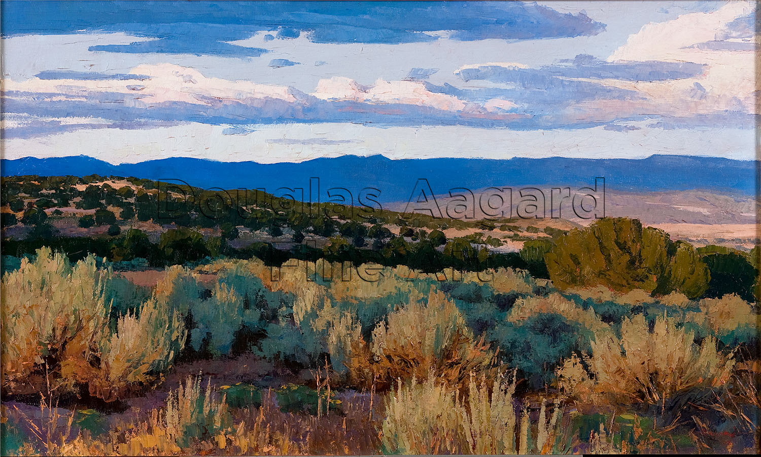 1500x902 High Desert Evening Is A Douglas Aagard Painting - High Desert Painting