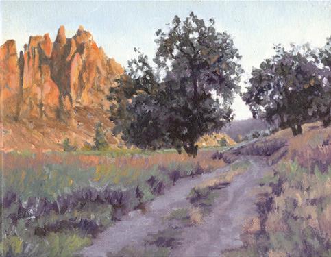 483x375 Joanne Donaca Fine Art In Oil, Watercolor, Or Pastel And Located - High Desert Painting