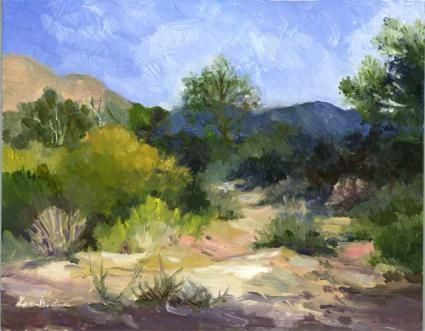 425x331 Pin By A. On Karen Winters Deserts, Original - High Desert Painting