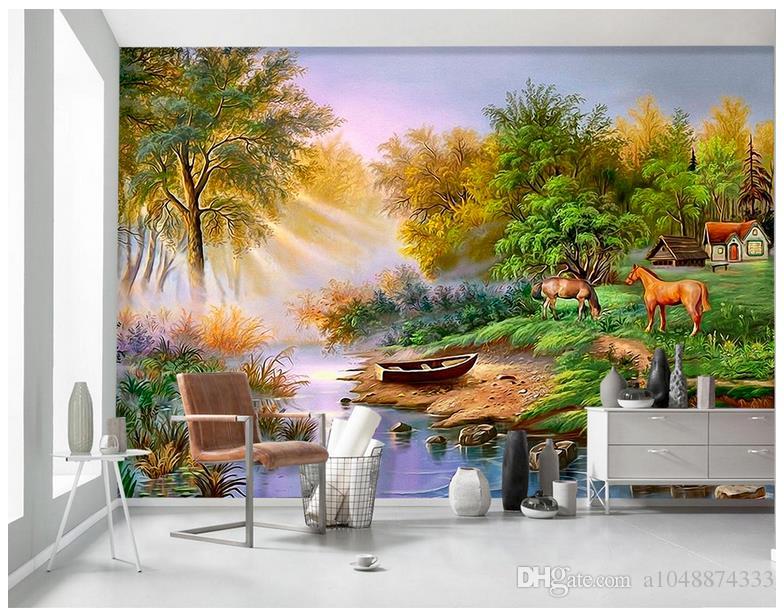 784x608 High End Custom 3d Photo Wallpaper Murals Wall Paper Hand Painted - High End Painting