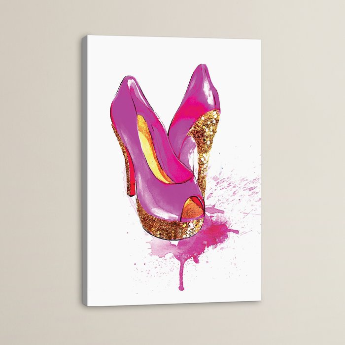 High Heel Painting at PaintingValley.com | Explore collection of High ...