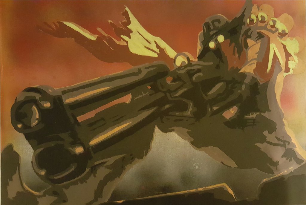 1024x686 High Noon Jhin By Yadicrimson - High Noon Painting