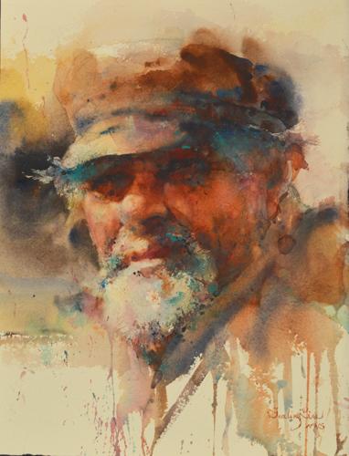 382x500 Contemporary Painting - High Noon Painting