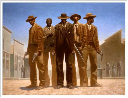 511x391 High Noon, Kadir Nelson This Is My Favorite Acquisition So Far. I - High Noon Painting
