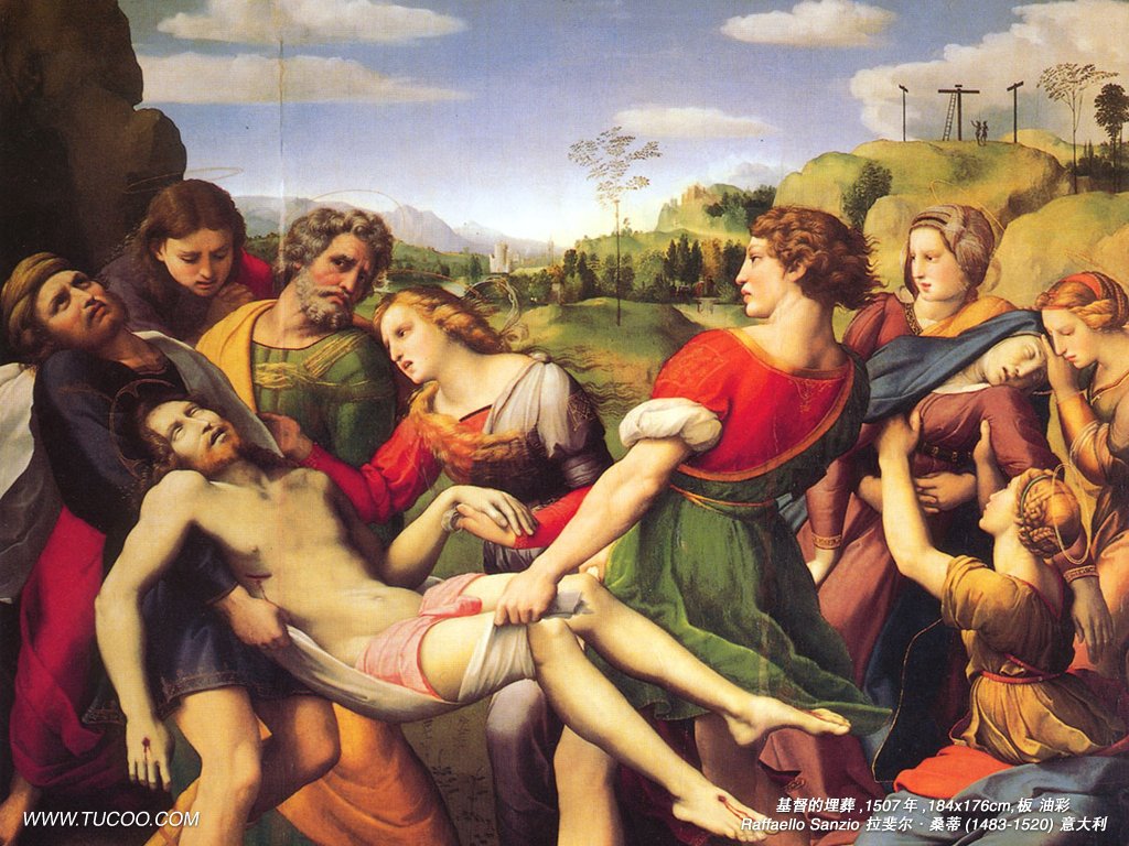 1024x768 Art Paintings High Renaissance Paintings Raffaello Sanzio - High Renaissance Painting