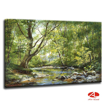 350x350 Beautiful High Resolution Landscape Painting - High Res Painting