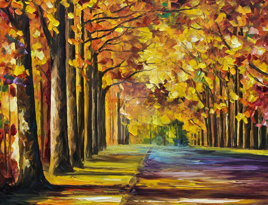 900x688 13 High Resolution By Leonid Afremov By Leonidafremov - High Res Painting