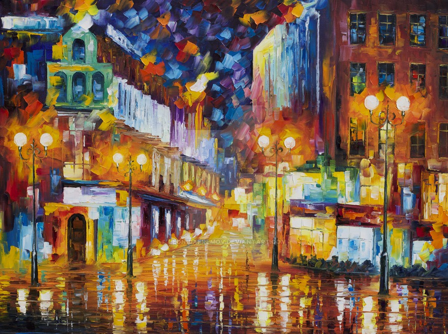 900x672 2 Very High Resolution By Leonid Afremov By Leonidafremov - High Res Painting