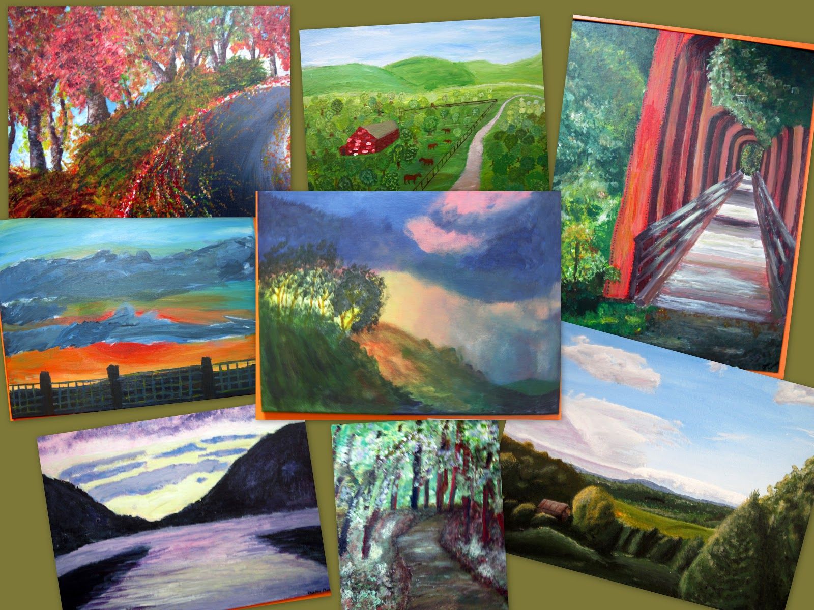 1600x1200 Floyd County High School Art Department Painting Painting - High School Painting