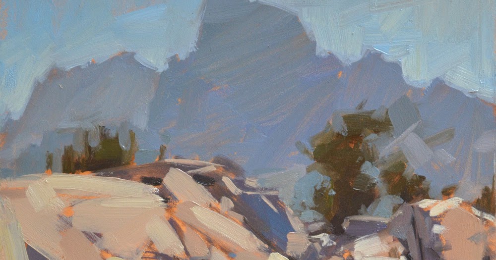 1000x525 Carol Marine's Painting A Day High Sierra - High Sierra Painting