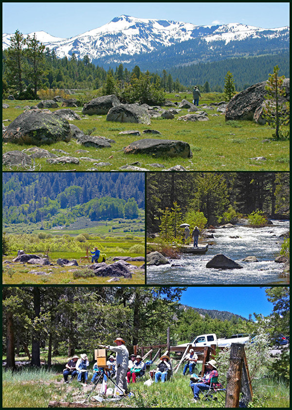 600x842 Charles Muench - High Sierra Painting