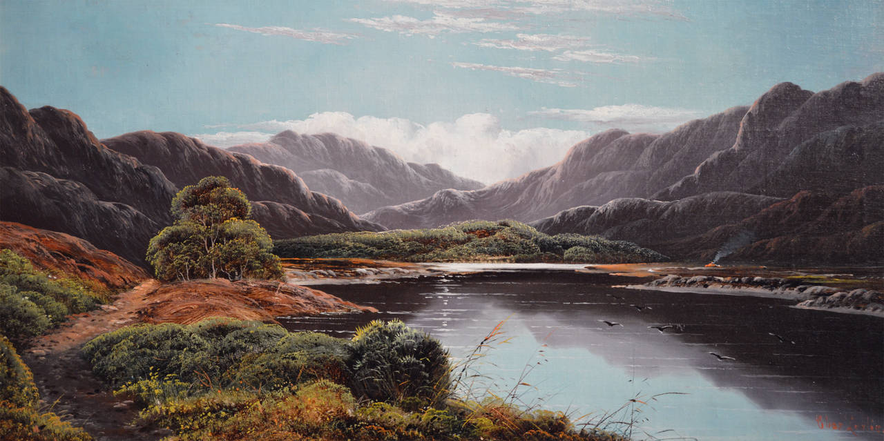 1280x639 Charles Leslie - Highland Painting