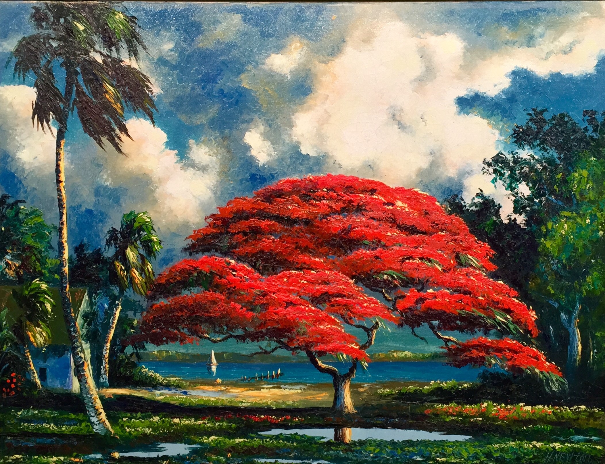 2105x1615 How Florida's Black Painters Made A Living In The Jim - Highwaymen Painting