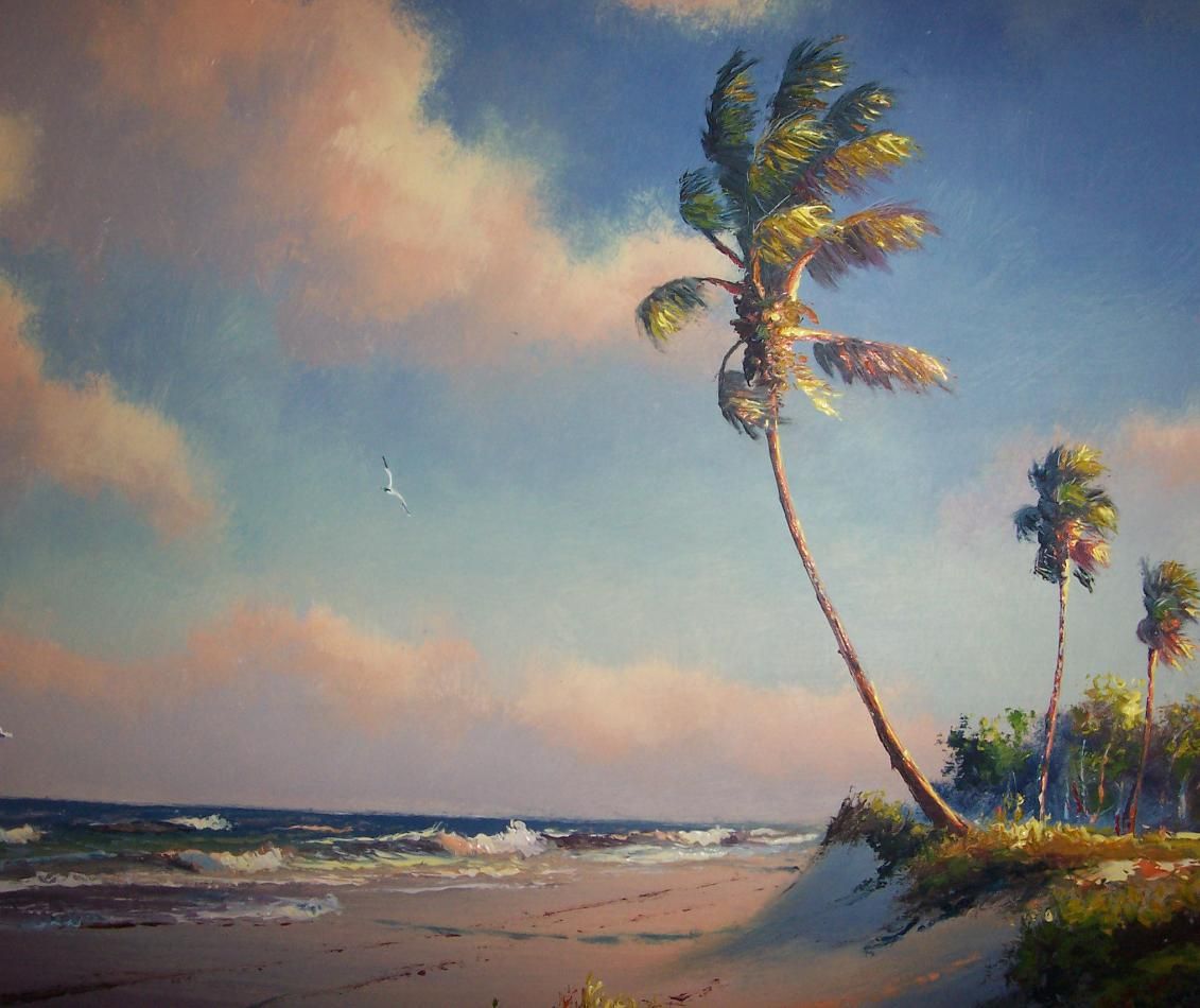 1131x950 Highwaymen Paintings Murles Highwaymen Artist List Florida - Highwaymen Painting