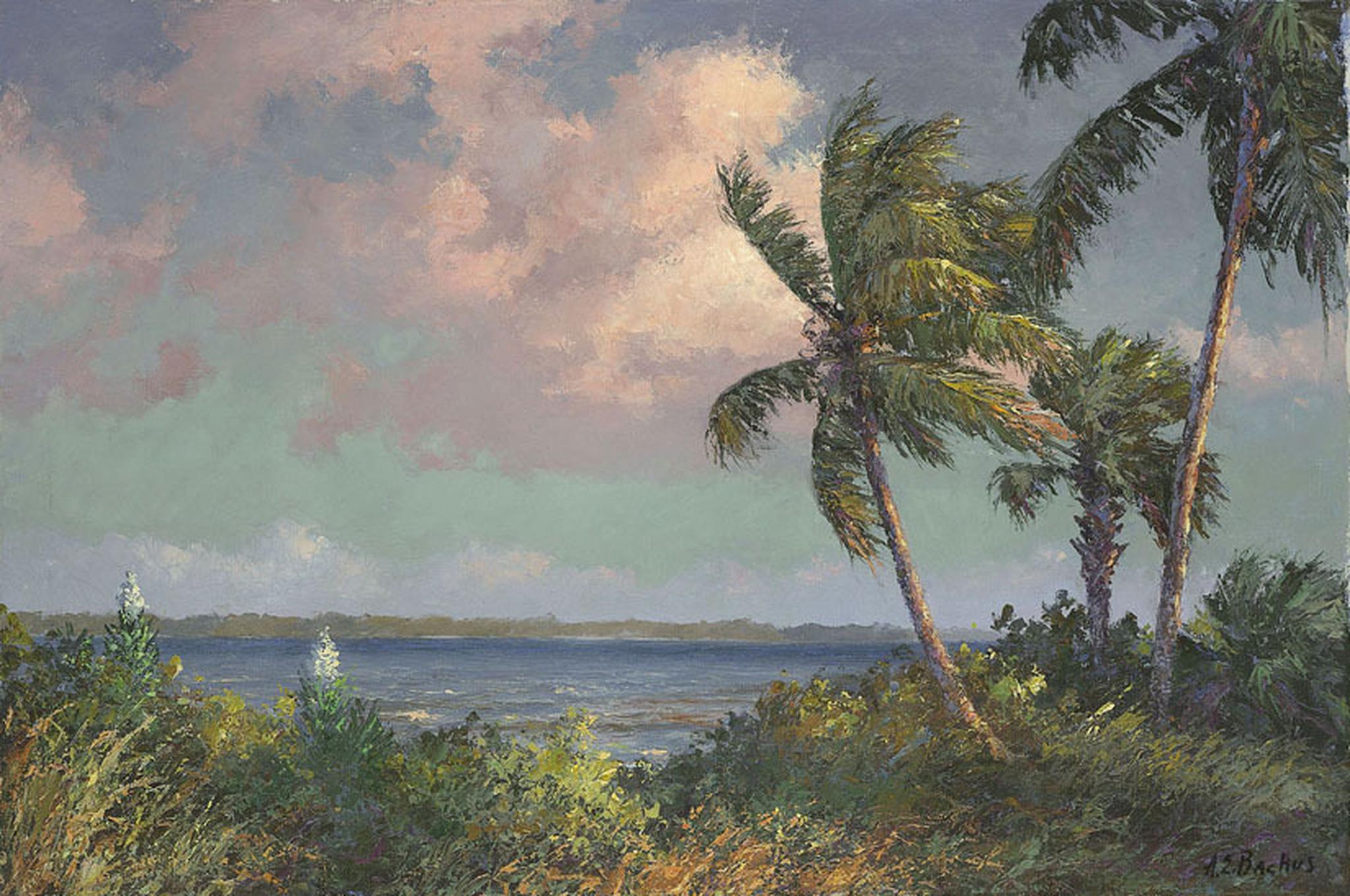 2048x1360 Art, Race And Murder The Origins Of Florida'S - Highwaymen Painting