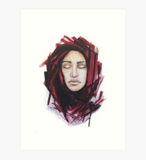 210x230 Hijab Painting Amp Mixed Media Art Prints Redbubble - Hijab Painting